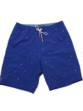 Bonobos Blue Printed Swim Trunks
Inseam 9